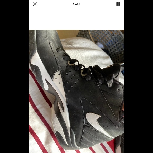 Nike Air Flight ShoesRetroBlack&White10.5Early2000 main image 3
